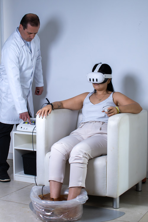 Recurso de realidade virtual em contexto terapêutico